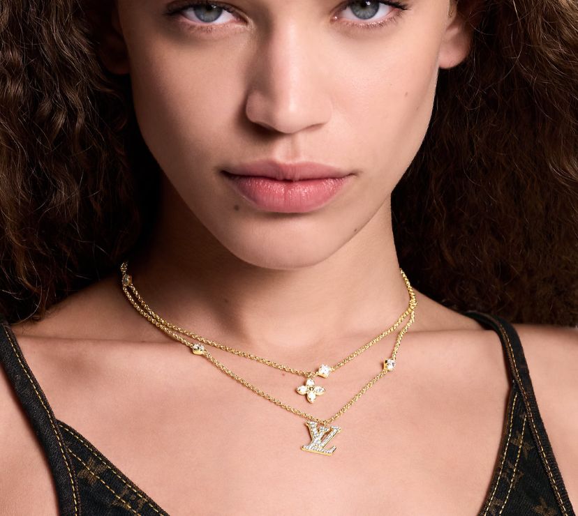 (LV Women’s fashion jewellery) LADY LV NECKLACE