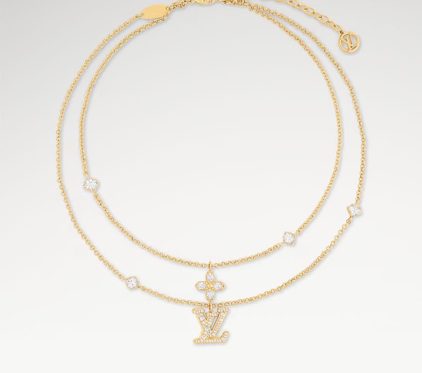 (LV Women’s fashion jewellery) LADY LV NECKLACE