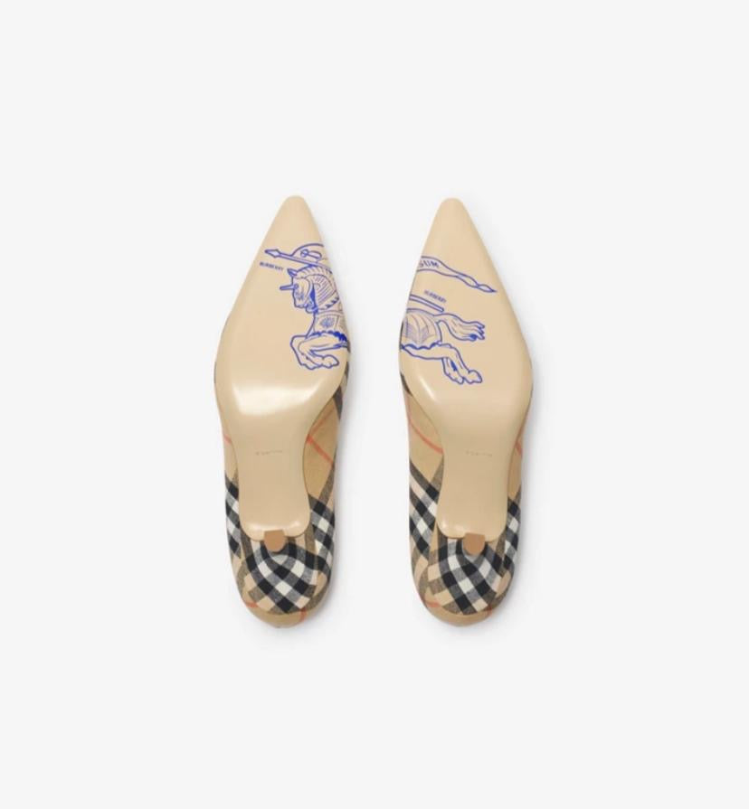 (Burberry LADIES PUMPS) Check Dame pumps