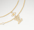 (LV Women’s fashion jewellery) LADY LV NECKLACE