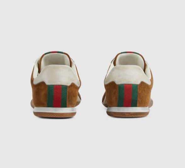 (Gucci Men shoe) Men Gucci shift sneaker